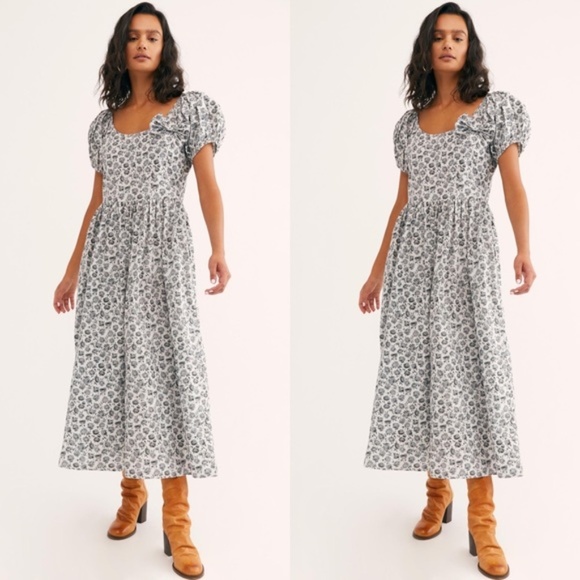 Free People X Love Shack Fancy Lais Dress - Picture 2 of 10